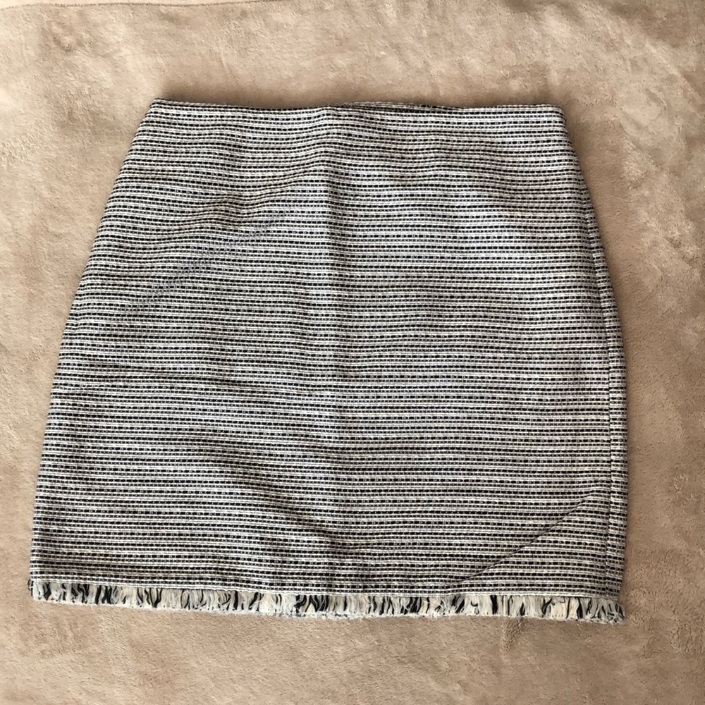 Skirt, Loft black/white/ pale pink blend, Sz 8